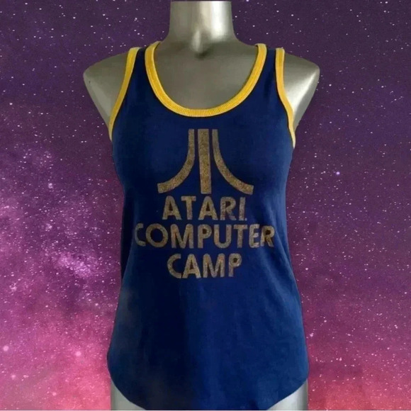 🆕Atari Computer Camp Tank Top - Picture 1 of 14